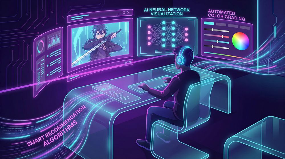 暗网AI动漫剪辑