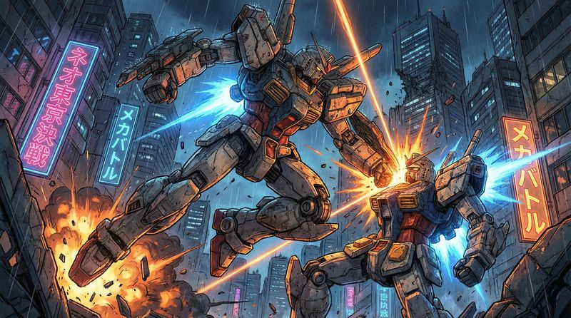 暗网动漫-机甲决战