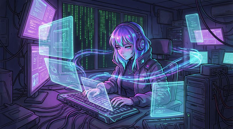 暗网动漫-赛博朋克